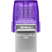 Kingston Datatraveler microDuo 3C pendrive. Dtduo3Cg3/64Gb Pendrive Gen3. Gb