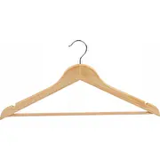 Kipit Koka skapja pakaramie Koka. 3 gab Drewniane wieszaki do garderoby Wooden. sztuki
