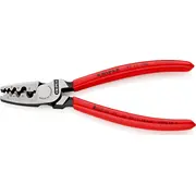 Knipex gofrēšanas knaibles kabeļu uzmavām Szczypce do zagniatania tulejek kablowych 180Mm