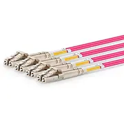 Lanview Lvo230502-Mtp Infiniband optiskā šķiedra kabelis 2 M Lc Purple kabel Fioletowy