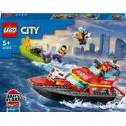 Lego City ugunsdzēsības laiva 60373