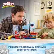 Lego Marvel Spideys Pirate Ship 11208 Statek piracki Spidey