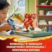 Lego Ninjago Kai uguns elementa mehānisms 71808 Mech ognia Kaia