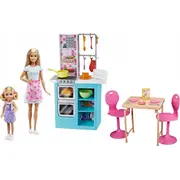 Lelle Bārbija Mattel  cepšana kopā Hbx03 Lalka Barbie Mattel pieczenie