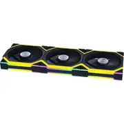 Lian Li Uni Fan Sl Wireless 120 Reverse Blade. 3 komplektu ventilators. melns 12Rsl1W3B Wentylator Blade 3-Pack czarny
