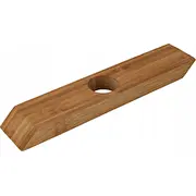 Lieliski mājsaimniecības piederumi Koka vīna plaukts. vienai pudelei. 25 x 5 2 cm Excellent Houseware Stojak na wino drewniany.