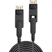 Lindy Displayport Fiber Optic Hybrid 1.4 kabelis 70M Fibre Kabel