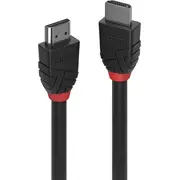 Lindy Hdmi ātrgaitas kabelis Black Line 15M Kabel High Speed
