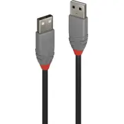 Lindy Usb-A Usb kabelis melns 36695 Kabel Czarny