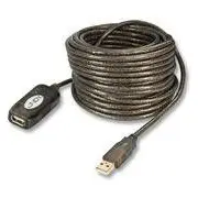Lindy Usb-A Usb kabelis melns 42631 Kabel Czarny