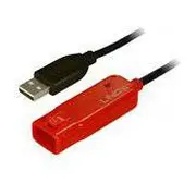Lindy Usb-A Usb kabelis melns 42780 Kabel Czarny