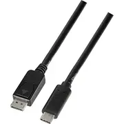 Logilink Usb-C  Usb-C Usb Kabelis melns Ua0336 Kabel Usb Usb-C Czarny