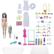Mattel Barbie Color Reveal Tie Dye Fashion Maker Doll Lalka