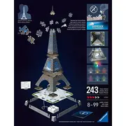 mīkla Eifla Ravensburger Polska tornis Puzzle 3D Eiffla