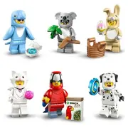 Minifigūras Blocks 71051 28. sērija dzīvnieki Box Klocki Minifigures Minifigurki Seria