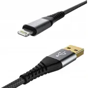 Myscreen Protector Msp Kevlar Usb-A līdz Lightning kabelis 2M Kabel Usb to Cable