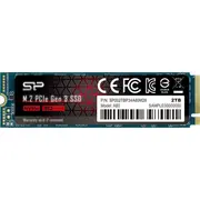 Nvme Ssd Sp002Tbp34A80M28 Dysk Ssd Silicon Power P34A80 2Tb M.2 Pci-E x4 Gen3 Nvme