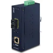 Optiskās šķiedras pārveidotājs Planet Ip30 Industrial 10/100/1000Bas tīkla 1000 Mbit/S Blue Konwerter konwerter sieciowy Niebieski
