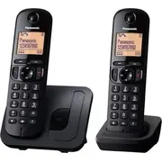 Panasonic Kx-Tgc212 fiksētais tālrunis Melns Telefon stacjonarny Czarny
