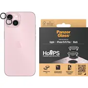 Panzerglass rūdīts stikls stīpas kameras objektīva aizsargs iPhone 15 Plus Hartowane Hoops Camera Lens Protector