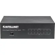 Switch Intellinet Network Solutions Gigabit 8X 1000Mbps Rj45 Poe/Poe 60W Vlan 561204