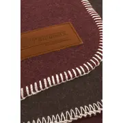 Petromax aitas vilnas sega 150 x 200 cm Tumši sarkana Koc Owczej Dark Red