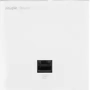 Piekļuves punkts Reyee Access Point Ac1300 Wi-Fi 2 porti ko Poe darbina uz skalas piestiprinātu lodziņu Rg-Rap1201 802.11Ac 1267Mbps porty 1Gbit Zasilany Do puszki podtynkowej