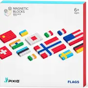 Pixio bloki karogi stāstu sērija Klocki Flags Story Series