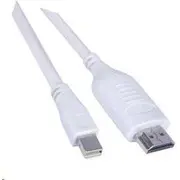 Premiumcord Displayport Mini Hdmi Cable White Kabel 3M kportadmk01-03