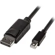 Premiumcord Displayport Mini kabelis  3M melns Kport7-03 Kabel czarny