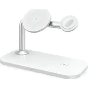 Realpower Chargeair Mag Ladestation lādētājs ar Magsafe weiss Mit