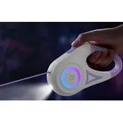 Rojeco automātiskā Led pavada 5M Violeta Smycz automatyczna fioletowa