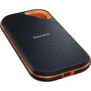 Sandisk Extreme Pro Portable V2 2Tb ārējais Ssd disks melns un oranžs Sdssde81-2T00-G25 Dysk