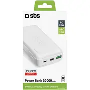 Sbs Ttbb20000Pd20W Bank Power 20 000 mAh balts mocy