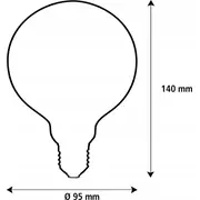 Segula 55680 Led lampa 6.5 W E27 F