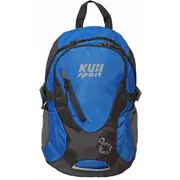 Sieviešu sporta tūristu mugursoma Big Blue Solid Kubisport Plecak Turystyczny Sportowy Damski Niebieski Solidny 20L