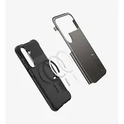 Spigen Slim Armor Magsafe Samsung Galaxy S25 Fe Gunmetal korpuss Mag Etui do