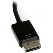 Startech Displayport  D-Sub Vga Av adapteris melns Dp2Vga3 Adapter Displayport 0.1M czarny