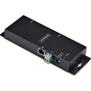 Startech I23-Serial-Ethernet optiskās šķiedras pārveidotāja sērijas pārveidotājs/atkārtotājs/izolators Rs-232 Rj-45 melns Konwerter konwerter szeregowy/repeater/izolator Czarny
