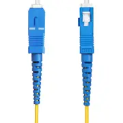 Startech Spsmscsc-Os2-100M Infiniband optiskās šķiedras kabelis Sc Sc/Upc Dzeltens Kabel