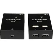 Startech Usb  adapteris. melns Usb2004Extv Adapter Usb Rj45 Czarny