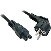 strāvas vads  Schuko. melns 30406 Kabel Lindy C5 3M. czarny
