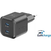 Swissten Gan Pd Usb-C ceļojumu lādētājs 20W 2X Travel Charger