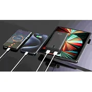 Swissten. Powerbank. Worx Pro. Li-Pol. telefona un citām ierīcēm. 22013961. 20 000 mAh. melns 5/9/12V. do innych 20000Mah. czarna