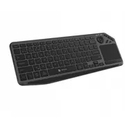 Tastatura Smart Tv Natec Turbot 2 Us Bezvadu Bt2.4Ghz X-Šķērēm Ar Plānu Skārienpaliktni Klawiatura Do Bezprzewodowa X-Scissors Touchpadem Slim