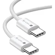 Techly Usb-C  Usb-C Usb Kabelis balts Icoc-Mu4-40G240W1 Kabel Usb Usb-C