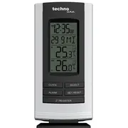 Technoline Ws 9180. melns. balts. iekštelpu termometrs. āra plastmasa.  C Black. White. Indoor thermometer. Outdoor Thermometer. Plastic.