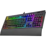 Thermaltake tastatūra Klawiatura Premium X1 Rgb Cherry Mx Silver Kb-Tpx-Ssbrus-01