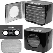 Toya Lund Pārtikas Žāvētājs 300W 5 Platītes Suszarka Tac