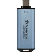 Transcend Esd300C 2Tb ārējais Ssd disks zils Ts2Tesd300C Dysk Niebieski